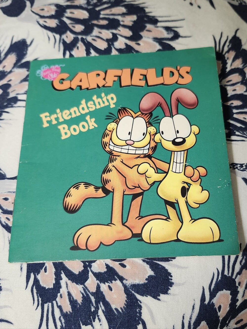 Vintage 1994 "Garfield's Friendship Book" Softcover Children's Book